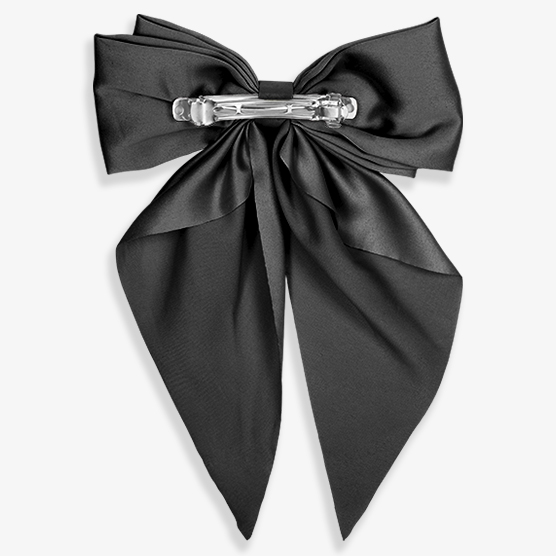 Hair Barrettes / Clips | Scunci Black Bow